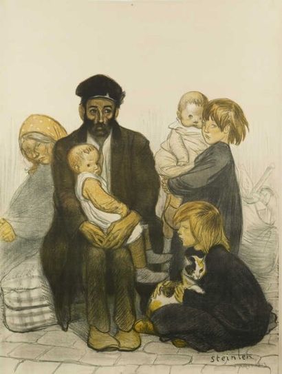 STEINLEN Th. A
Le locataire, 1913 avant la...