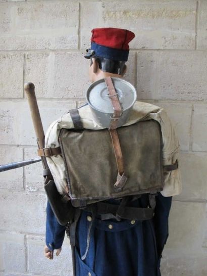 Mannequin d'un fantassin du début de la IIIème...