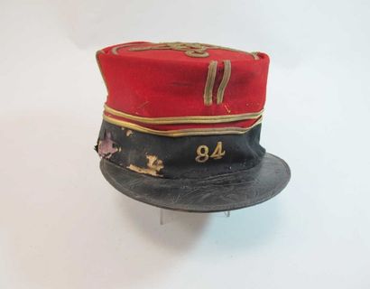Képi foulard de Lieutenant d'infanterie du...