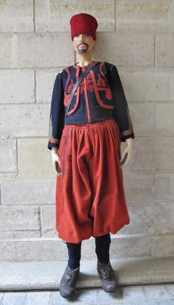 Mannequin de Zouave (Sergent) du Premier...
