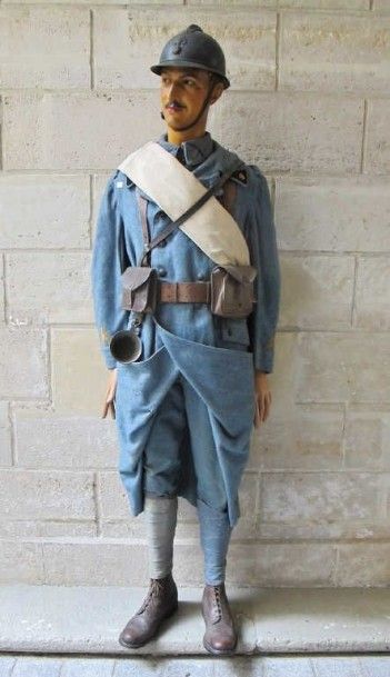 Mannequin d'un fantassin (Sergent d'Infanterie)...