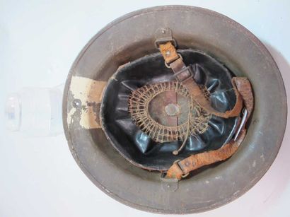 Casque US 1917. Insigne de la 89ème Division...