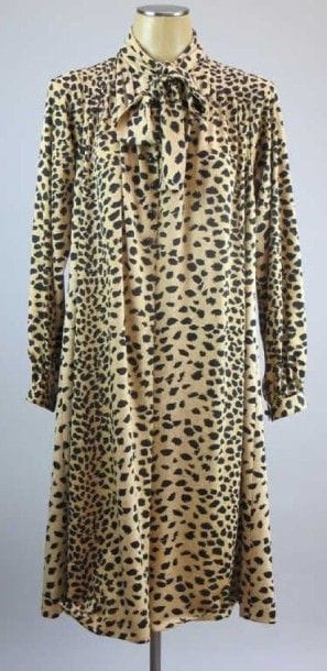 Pierre Cardin haute couture. Robe en jersey...