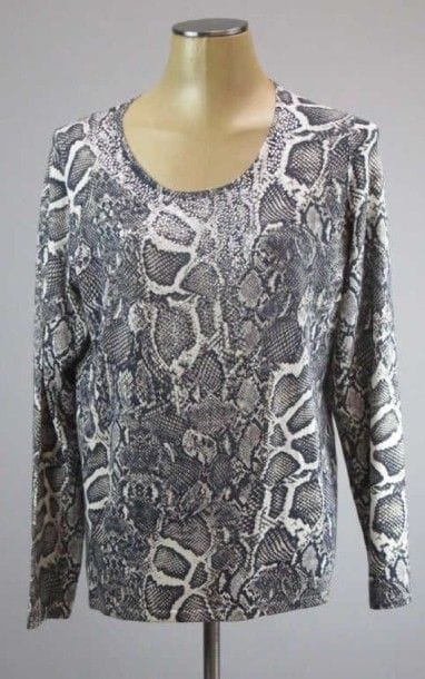 Marina Rinaldi. Pull en lainage, impression...