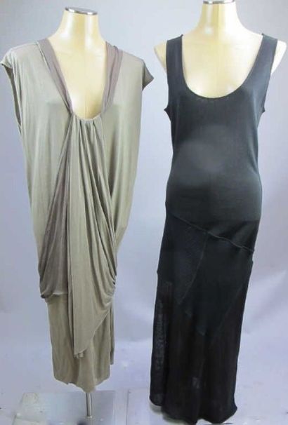 Katheleen Madden et Leban. Robe longue en...