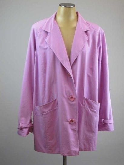 Marina Rinaldi. Imperméable court en coton...