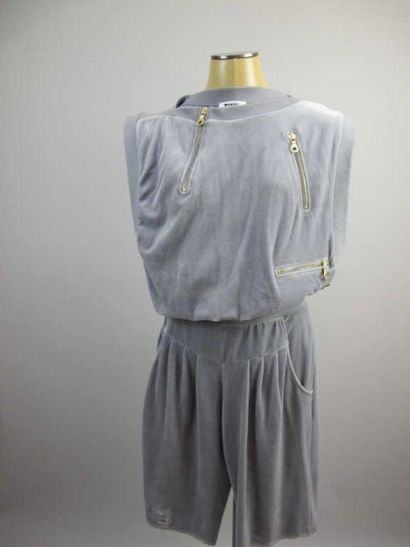 . Rykiel, combinaison short en panne de velours...