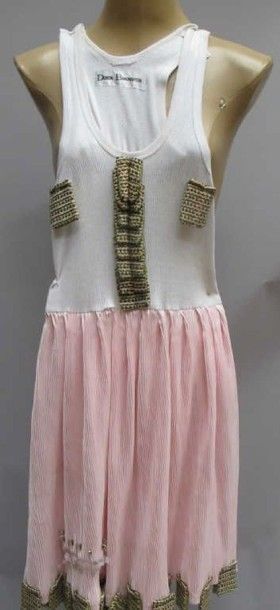 Doron Braunshtein.Robe en jersey et soie...