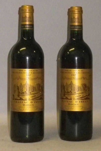 2 Bouteilles CHÂTEAU D'ISSAN 1997 - Marg...