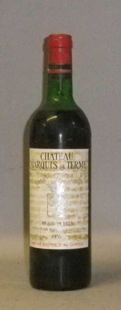 1 Bouteille CHÂTEAU MARQUIS DE TERME 1976...
