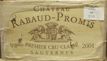 12 Bouteilles CHÂTEAU RABAUD PROMIS 20001...