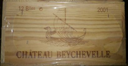 12 Bouteilles CHÂTEAU BEYCHEVELLE 2001 -...