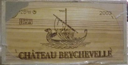 12 Bouteilles CHÂTEAU BEYCHEVELLE 2003 -...