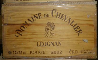 12 Bouteilles DOMAINE DE CHEVALIER 2002 -...