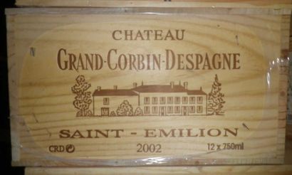 12 Bouteilles CHÂTEAU GRAND CORBIN DESPAGNE...