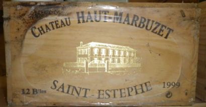 12 Bouteilles CHÂTEAU HAUT MARBUZET 1999...