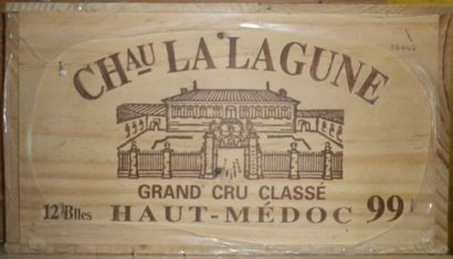 12 Bouteilles CHÂTEAU LA LAGUNE 1999 - Médoc...