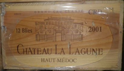 12 Bouteilles CHÂTEAU LA LAGUNE 2001 - Médoc...