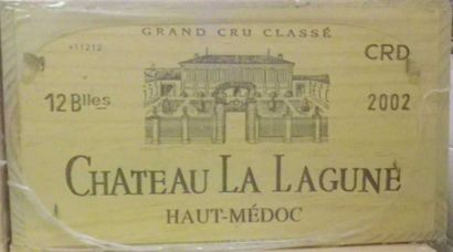 12 Bouteilles CHÂTEAU LA LAGUNE 2002 - Médoc...