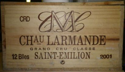 12 Bouteilles CHÂTEAU LARMANDE 2001 - St....
