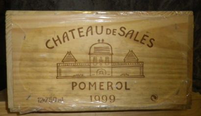 12 Bouteilles CHÂTEAU DE SALES 1999 - Pomerol...