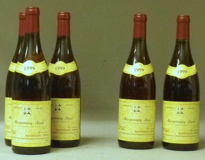 5 Bouteilles MARSANAY ROSE 1999- Barthel...