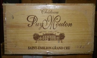 12 Bouteilles CHÂTEAU PUY MOUTON 1999 - St....