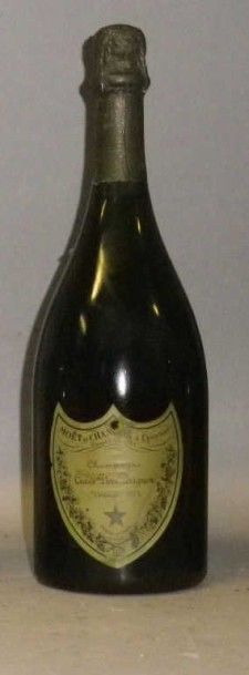 1 Bouteille CHAMPAGNE DOM PERIGNON 1971 Etiquette...