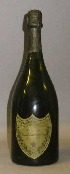 1 Bouteille CHAMPAGNE DOM PERIGNON 1971