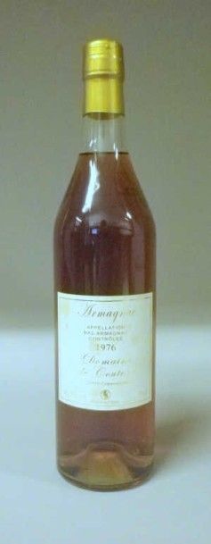 1 Bouteille ARMAGNAC 1976 - DOMAINE DE C...