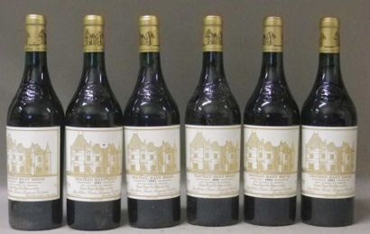 6 Bouteilles CHÂTEAU HAUT BRION 1991