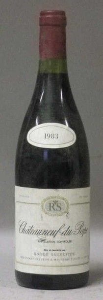 1 Bouteille CHATEAUNEUF DE PAPE 1983 - R....