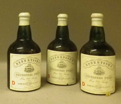 3 Bouteilles PORTO TAWNY - ROBERTSON'S
