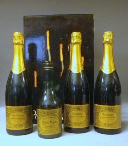 4 Flacons COFFRET CARTON D'ORIGINE: 3 Bouteilles...