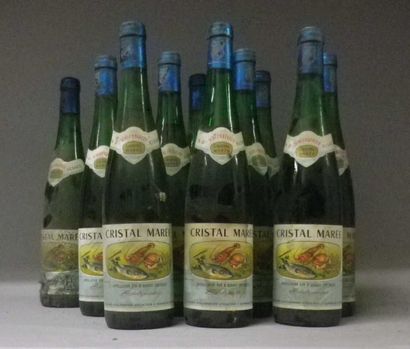 15 Bouteilles ALSACE EDELZWICKER - SCHLUMBERGER...