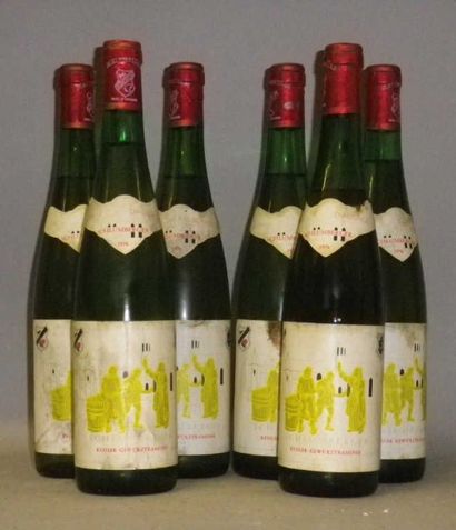 6 Bouteilles ALSACE GEWÜRZTRAMINER 