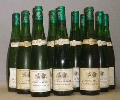 12 Bouteilles ALSACE RIESLING 