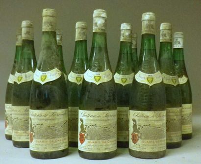 12 Bouteilles CHÂTEAU DE SURRONDE 1979 -...
