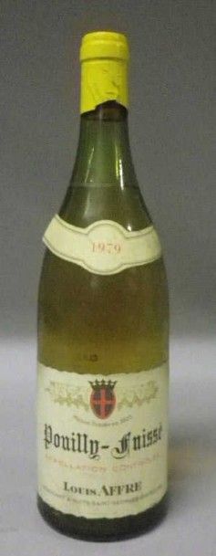 1 Bouteille POUILLY FUISSE 1979 - Louis Affre...
