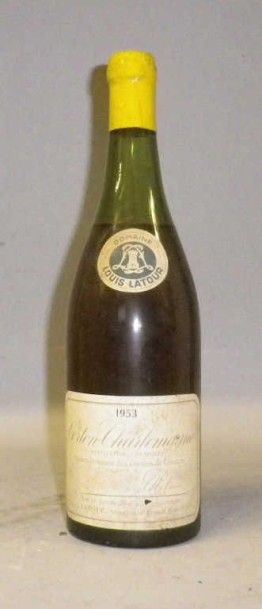 1 Bouteille CORTON CHARLEMAGNE - Louis Latour...