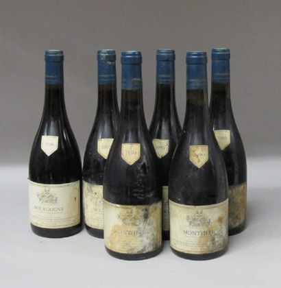 6 BOUTEILLES CHÂTEAU DE PULIGNY MONTRACHET...