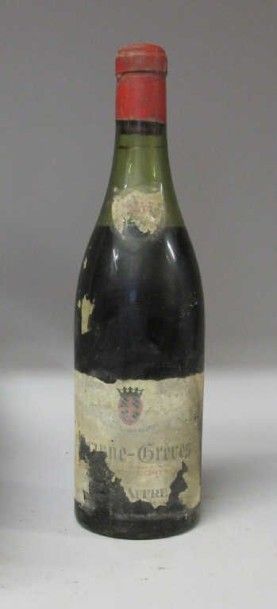 1 Bouteille BEAUNE GREVES 1957 - Louis Affre...