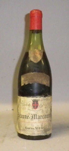 1 Bouteille BEAUNE MARCONNETS 1953 - Louis...