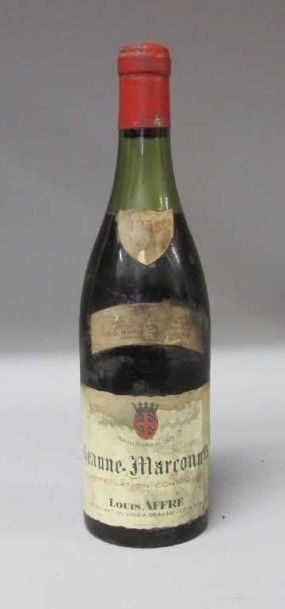 1 Bouteille BEAUNE MARCONNETS 1955 - Louis...
