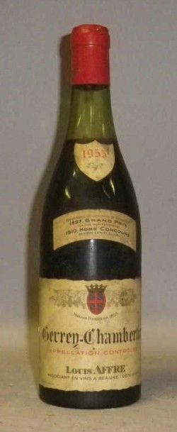 1 Bouteille GEVREY CHAMBERTIN 1955 - Louis...