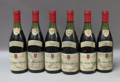 6 Bouteilles GEVREY CHAMBERTIN 1967 - Louis...