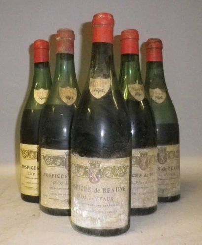 6 Bouteilles HOSPICES DE BEAUNE 