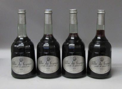 4 Flacons MERCUREY 1974 