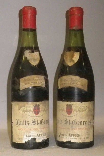 2 Bouteilles NUITS St. GEORGES 1955 - Louis...