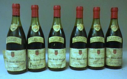 6 Bouteilles NUITS St. GEORGES 1967 - Louis...